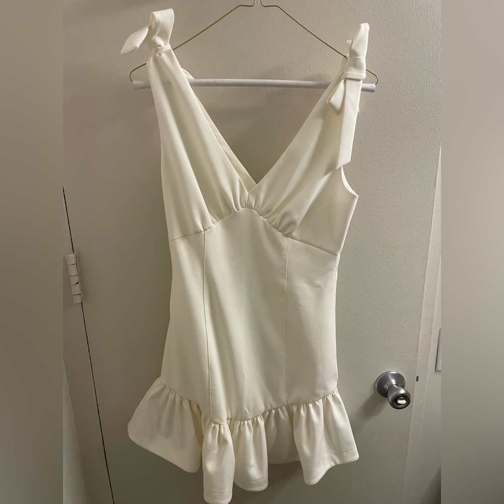 Likely White Sleeveless Dress